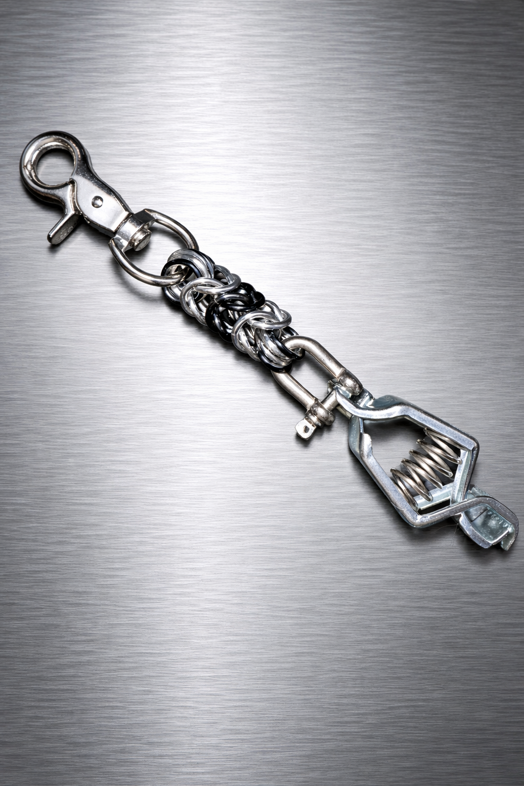 BCWG-HARDLINE 4-Ring Weave Glove Holder with Heavy-Duty Shackles & Trigger Snap Loop Clips High-Quality Durable Materials Customizable Colors Secure Attachment Easy Use